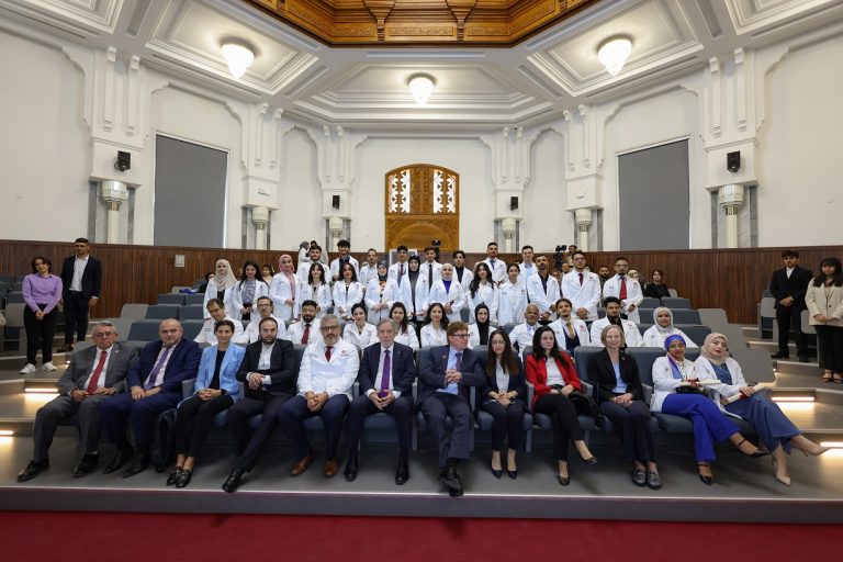 First Graduates at College of Pharmacy.