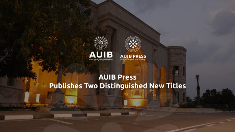 Press Release_ AUIB Press Publishes Two Distinguished New Titles_ Aug2025